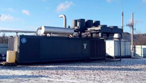 Криворізька (ПТПВ Валявка) електростанція на біогазі